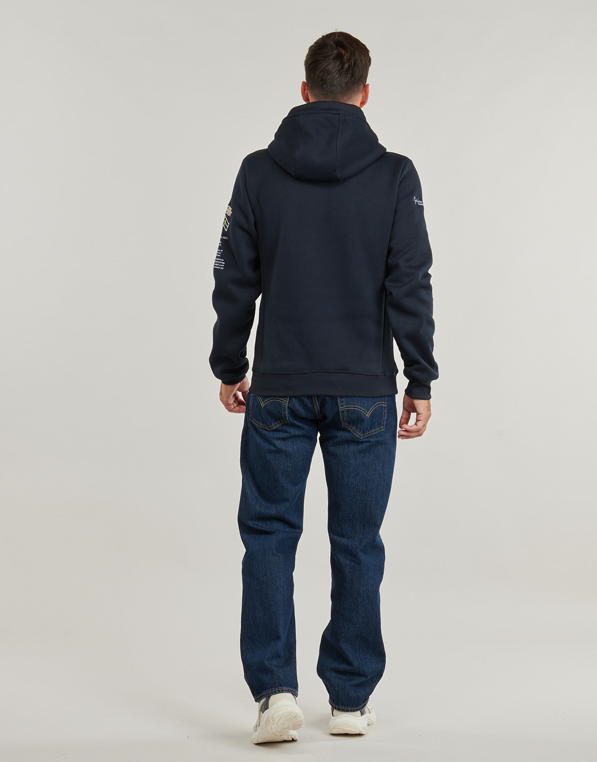 Felpa Uomo Geographical Norway GYMCLASS Marine