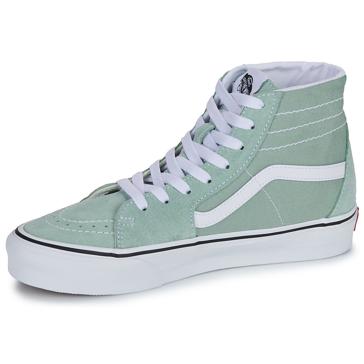Sneakers alte Uomo Vans SK8-Hi Tapered Verde