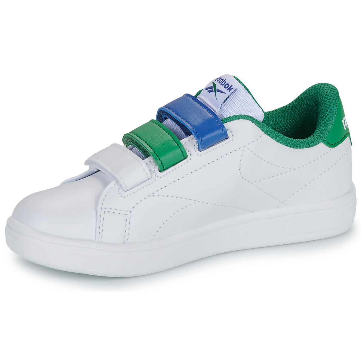 Scarpe bambini ragazzo Reebok Classic REEBOK COURT CLEAN HOOK LOOP STRAPS Bianco