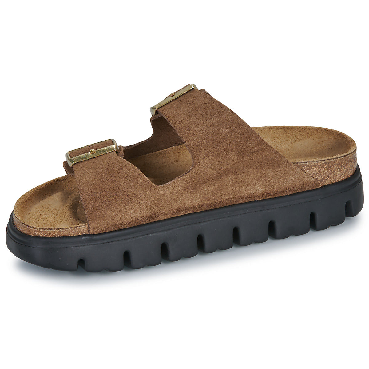 Scarpe Donna Papillio Arizona Chunky Suede Marrone