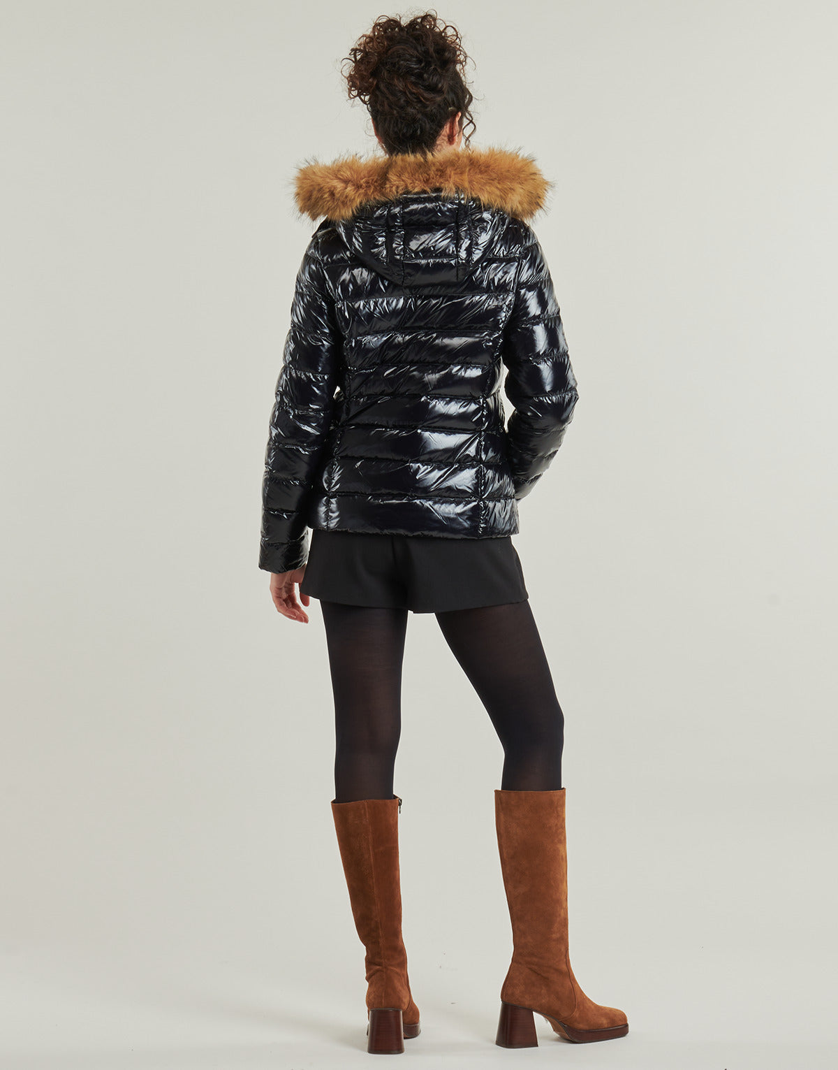 Piumino Donna JOTT LUXE LAQUEE Nero