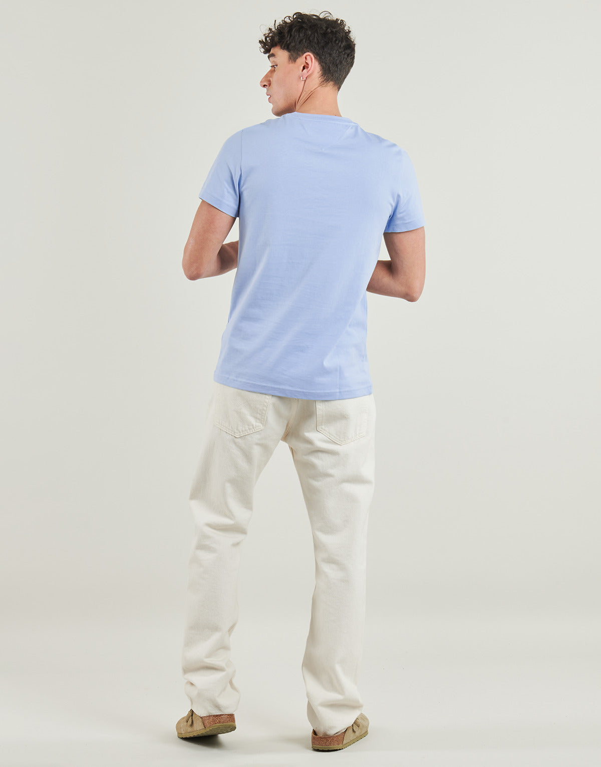 T-shirt Uomo Tommy Hilfiger TOMMY LOGO TEE Blu