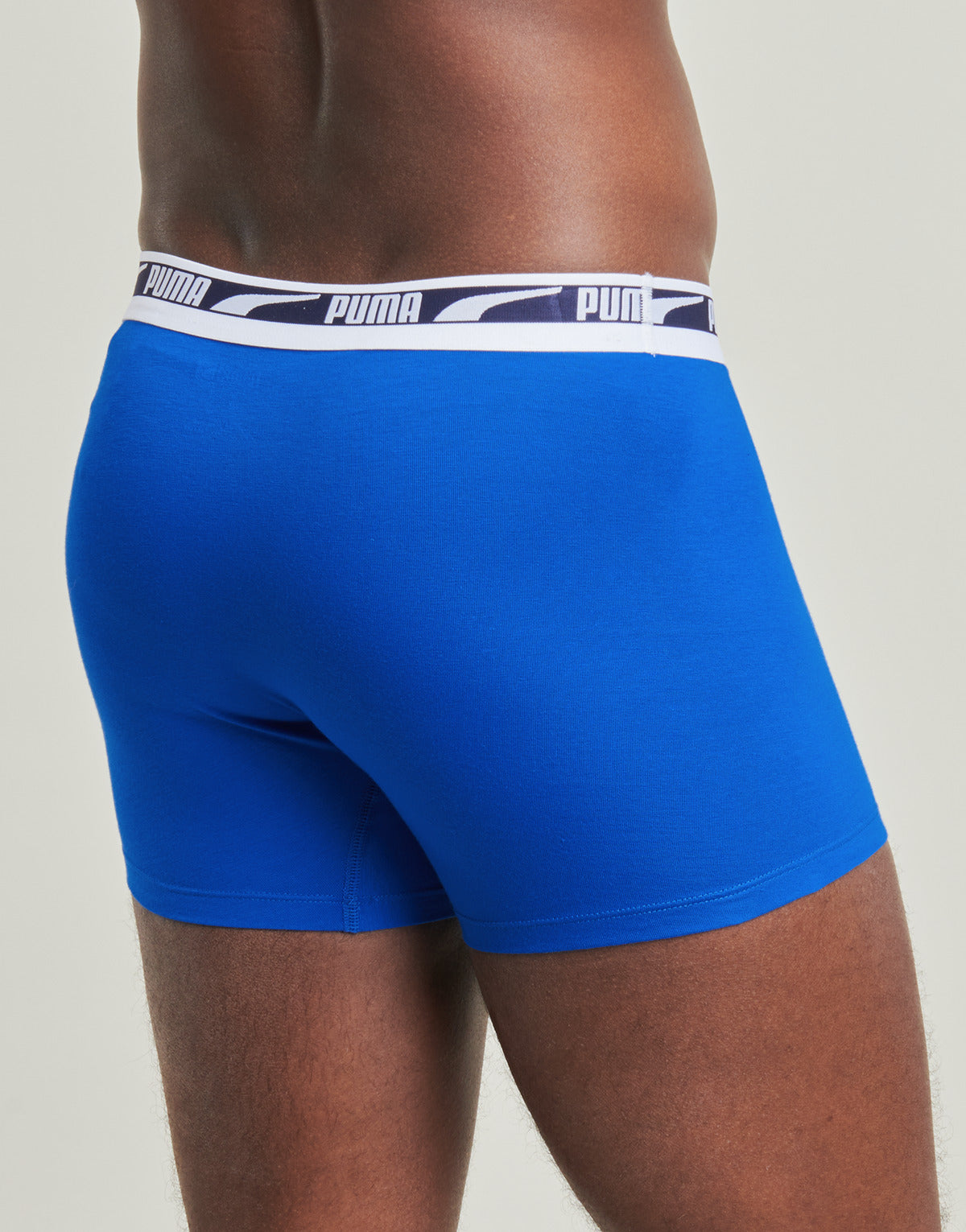 Boxer Uomo Puma DUO LOGO BOXER ECOM Pack de 4 Blu