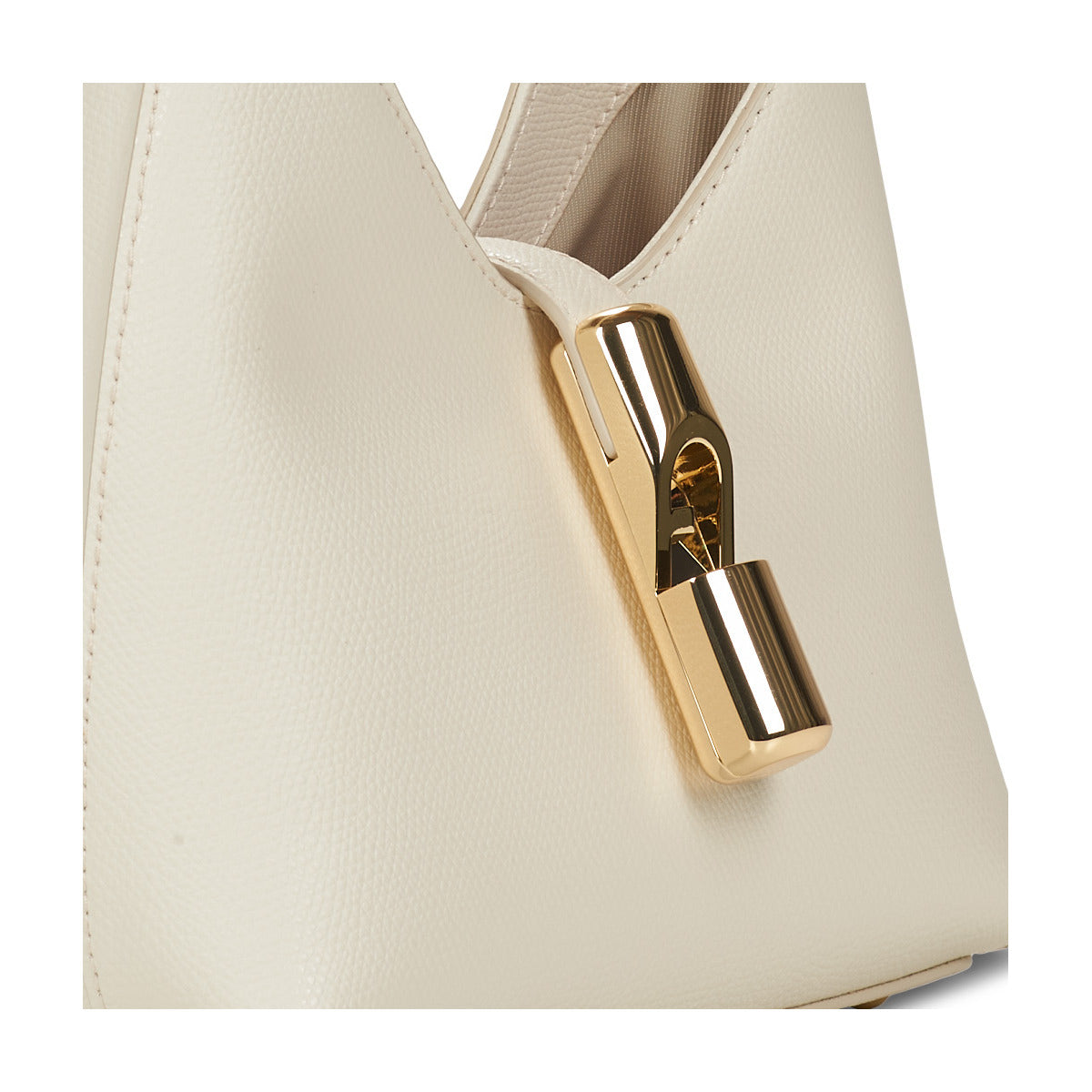 Borsa a tracolla Donna Furla FURLA IRIDE MINI HOBO W/STRAP Beige