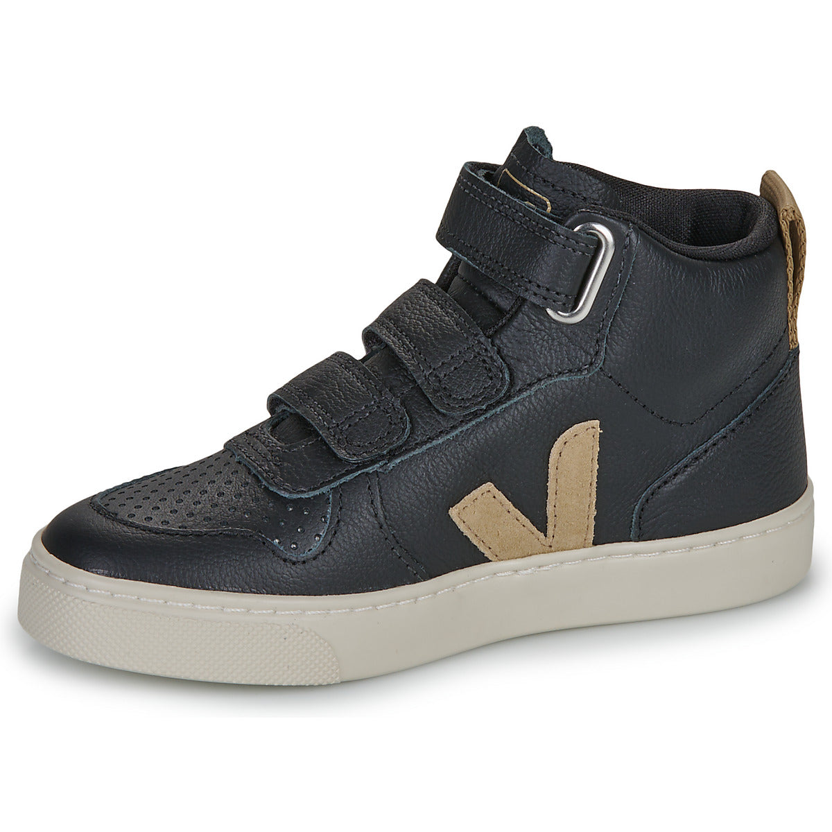 Scarpe bambini ragazzo Veja SMALL V-10 MID Nero