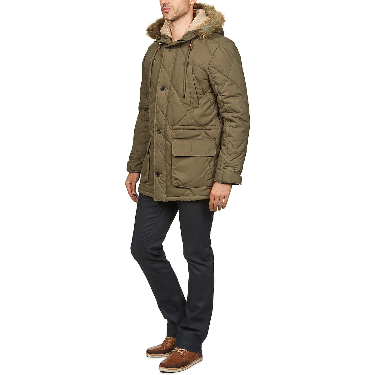 Parka Uomo Lee DOWN PARKA Verde