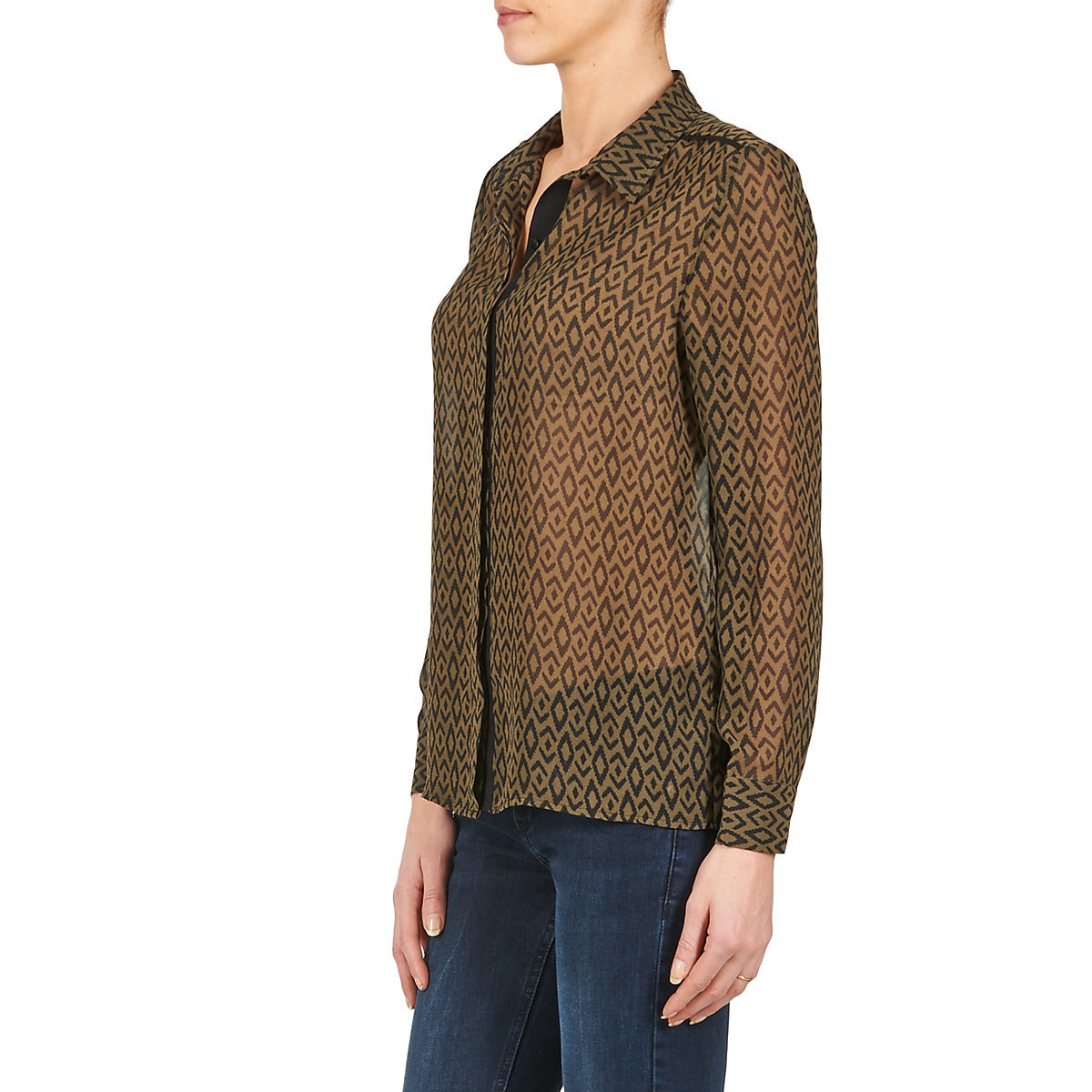 Camicia Donna Betty London EDINELLE Kaki