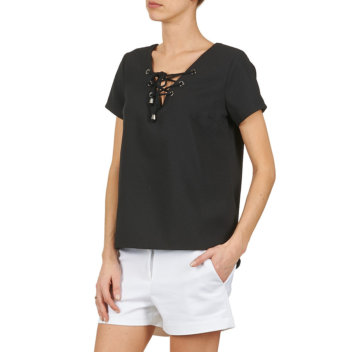 Camicetta Donna Betty London ERRYA Nero