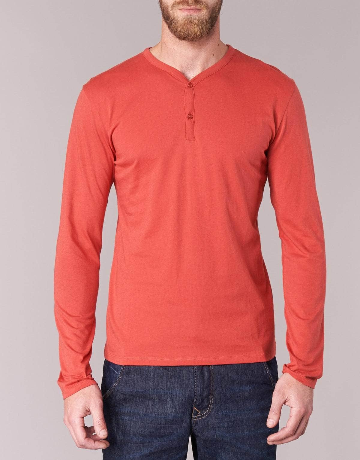 T-shirts a maniche lunghe Uomo BOTD ETUNAMA Rosso