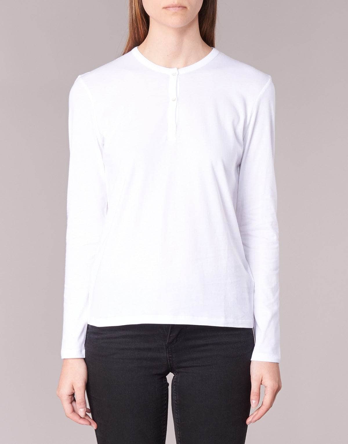 T-shirts a maniche lunghe Donna BOTD EBISCOL Bianco