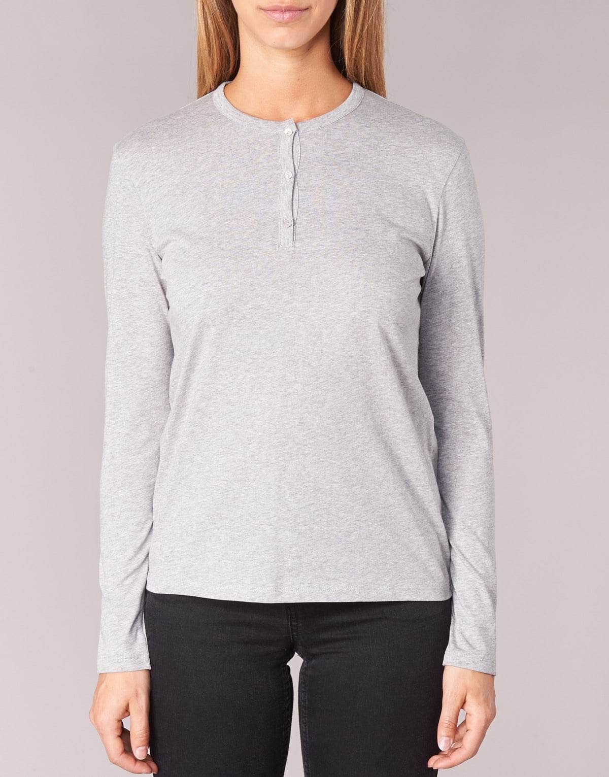 T-shirts a maniche lunghe Donna BOTD EBISCOL Grigio