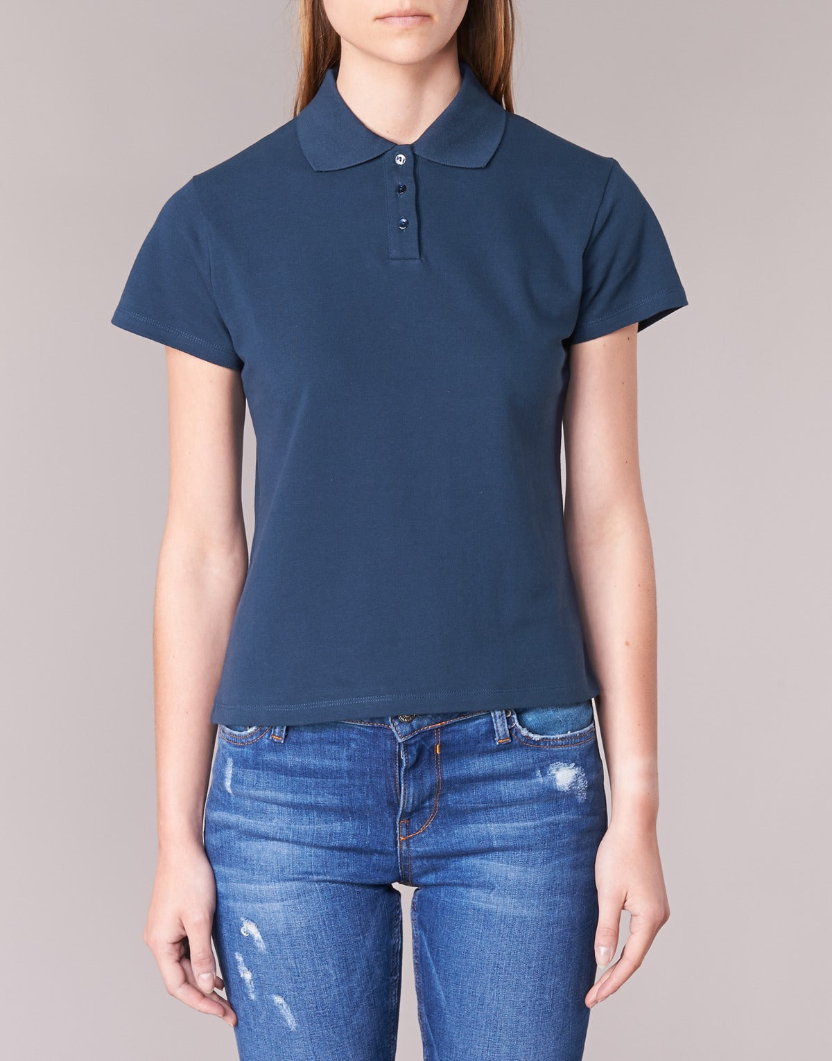 Polo Donna BOTD ECLOVERA Blu