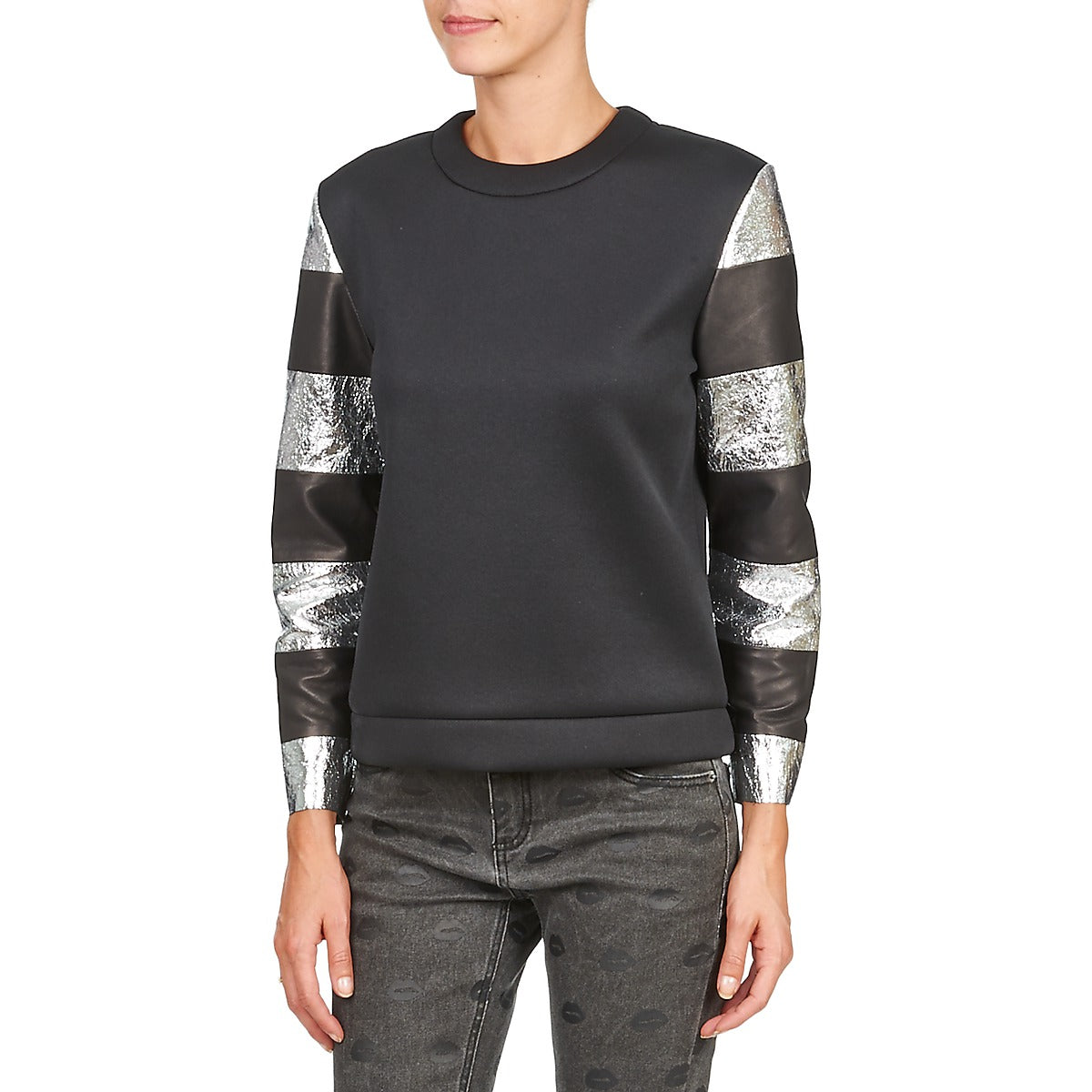 Felpa Donna American Retro DOROTHY Nero