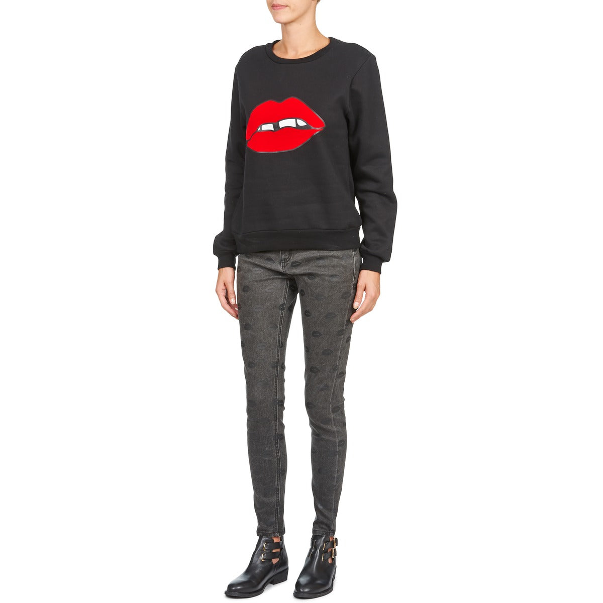 Jeans Slim Donna American Retro HELENA Grigio