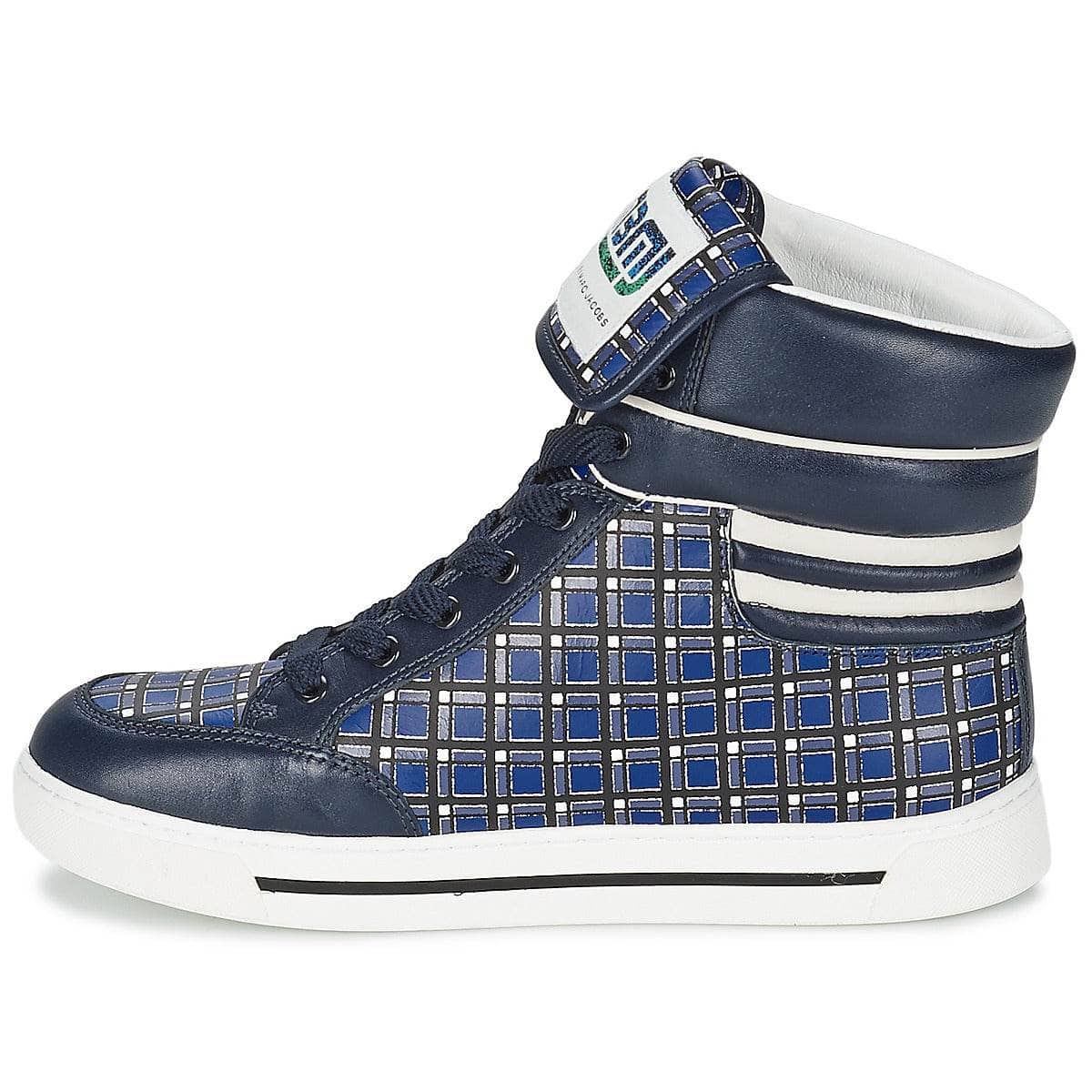 Sneakers alte Donna Marc by Marc Jacobs CUTE KIDS MINI TOTO PLAID Multicolore