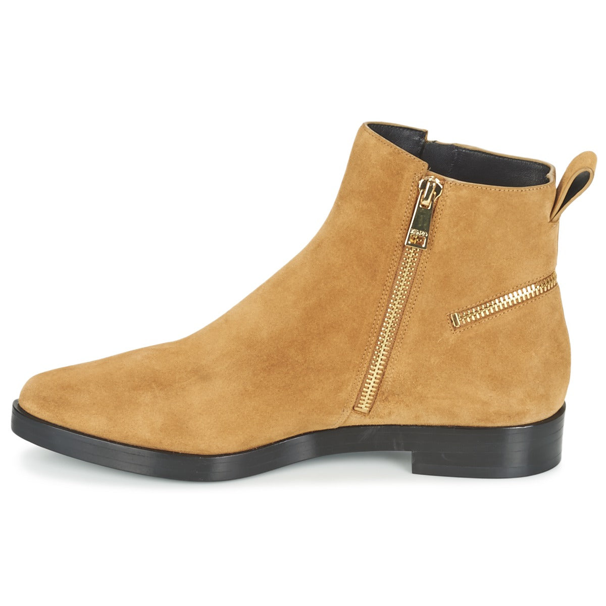 Stivaletti Donna Kenzo TOTEM FLAT BOOTS Marrone