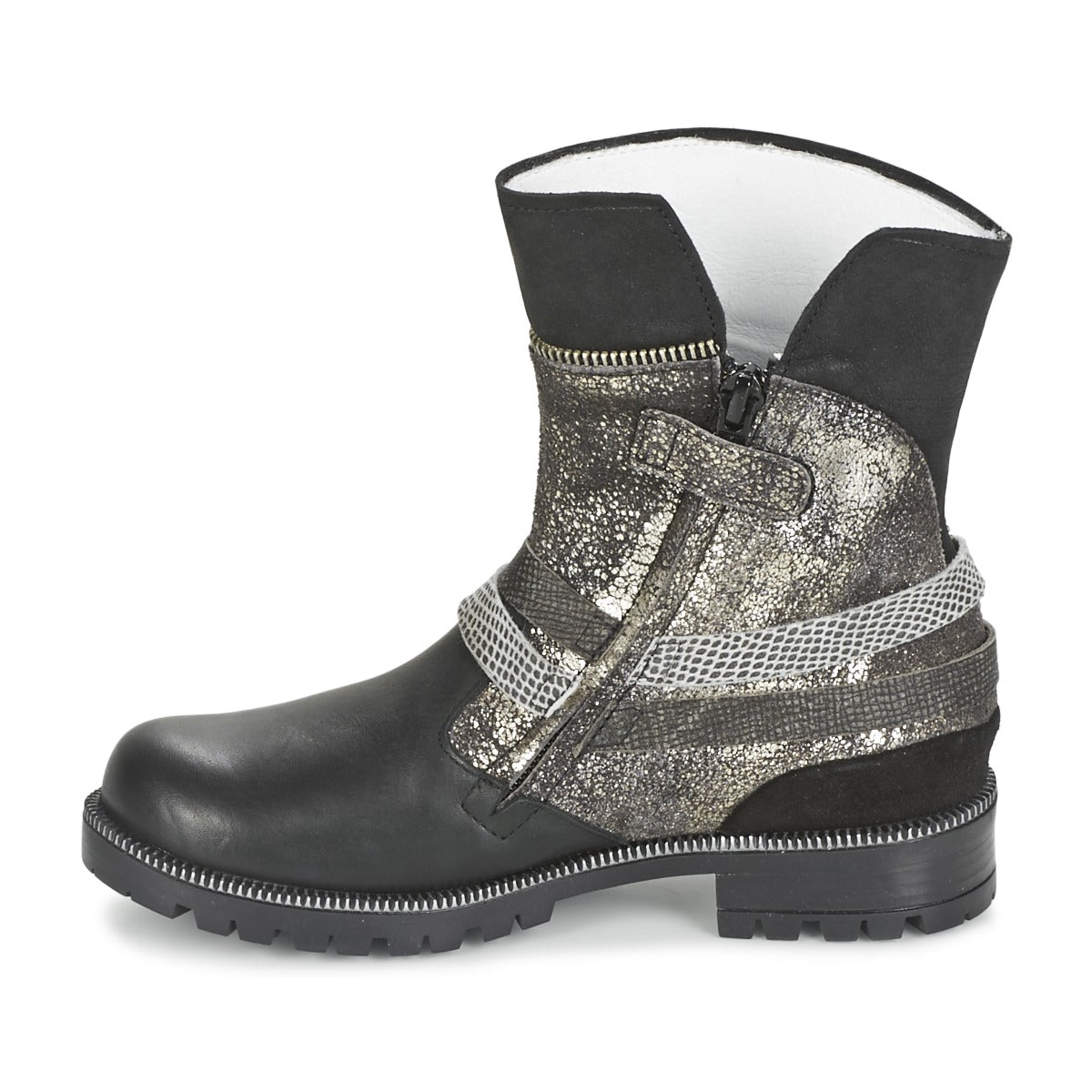 Stivaletti bambini ragazza Ikks ROBERTA Nero