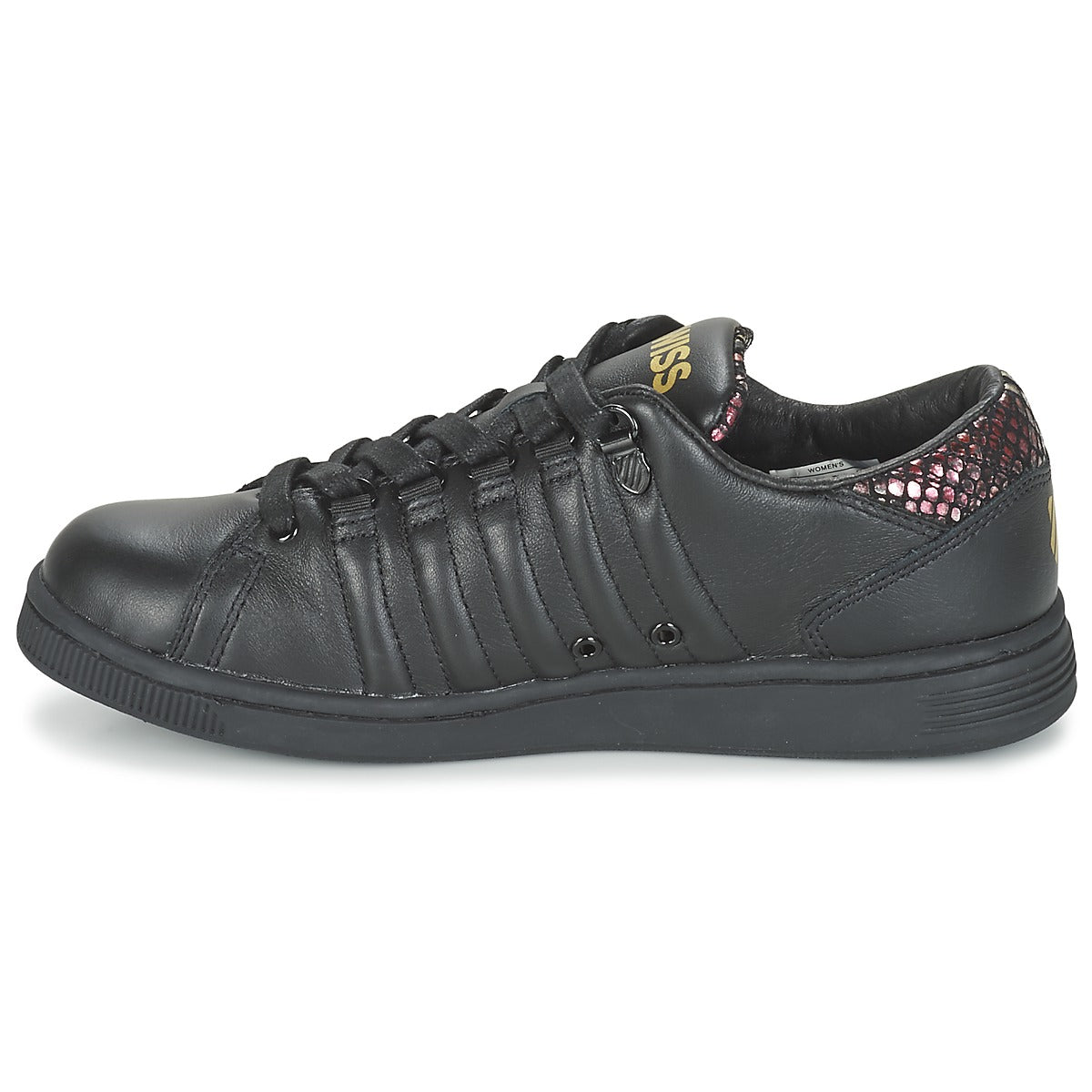 Sneakers basse Donna K-Swiss LOZAN TONGUE TWISTER Nero