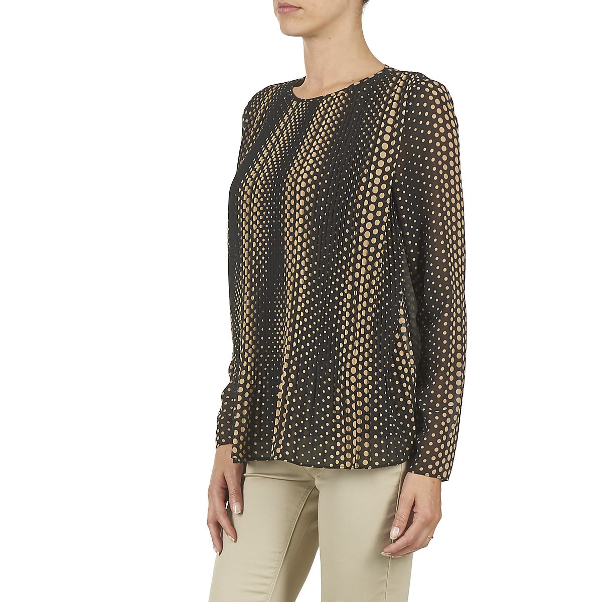 Camicetta Donna MICHAEL Michael Kors OMBOBO Nero