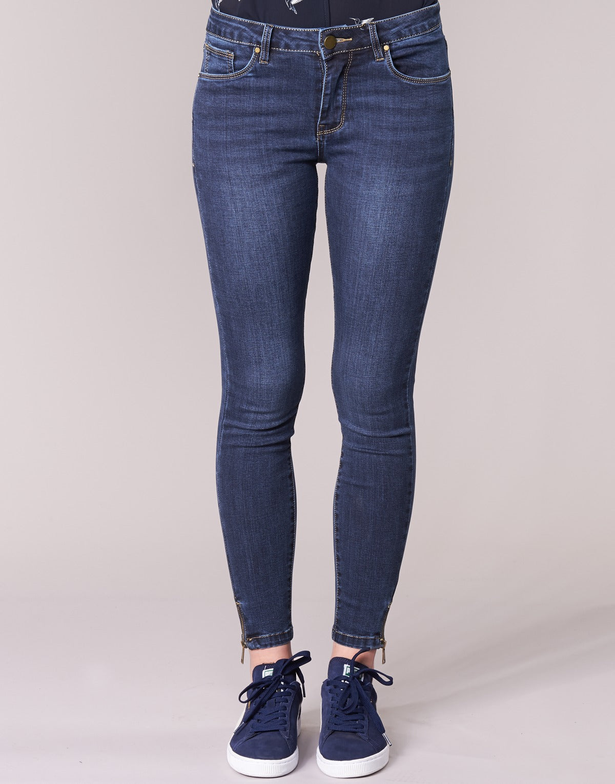 Jeans Slim Donna Moony Mood IFABANE Blu