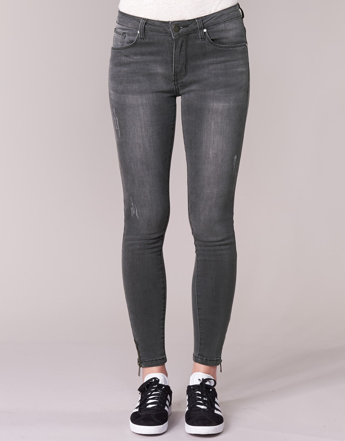 Jeans Slim Donna Moony Mood IFABANE Grigio