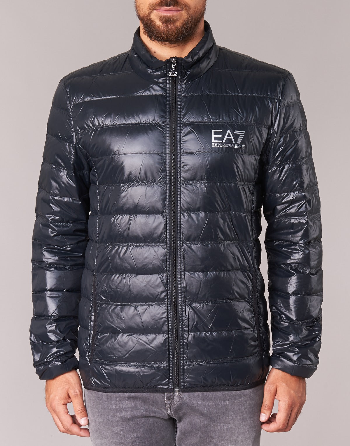 Piumino Uomo Emporio Armani EA7 JAFOUKARO Nero