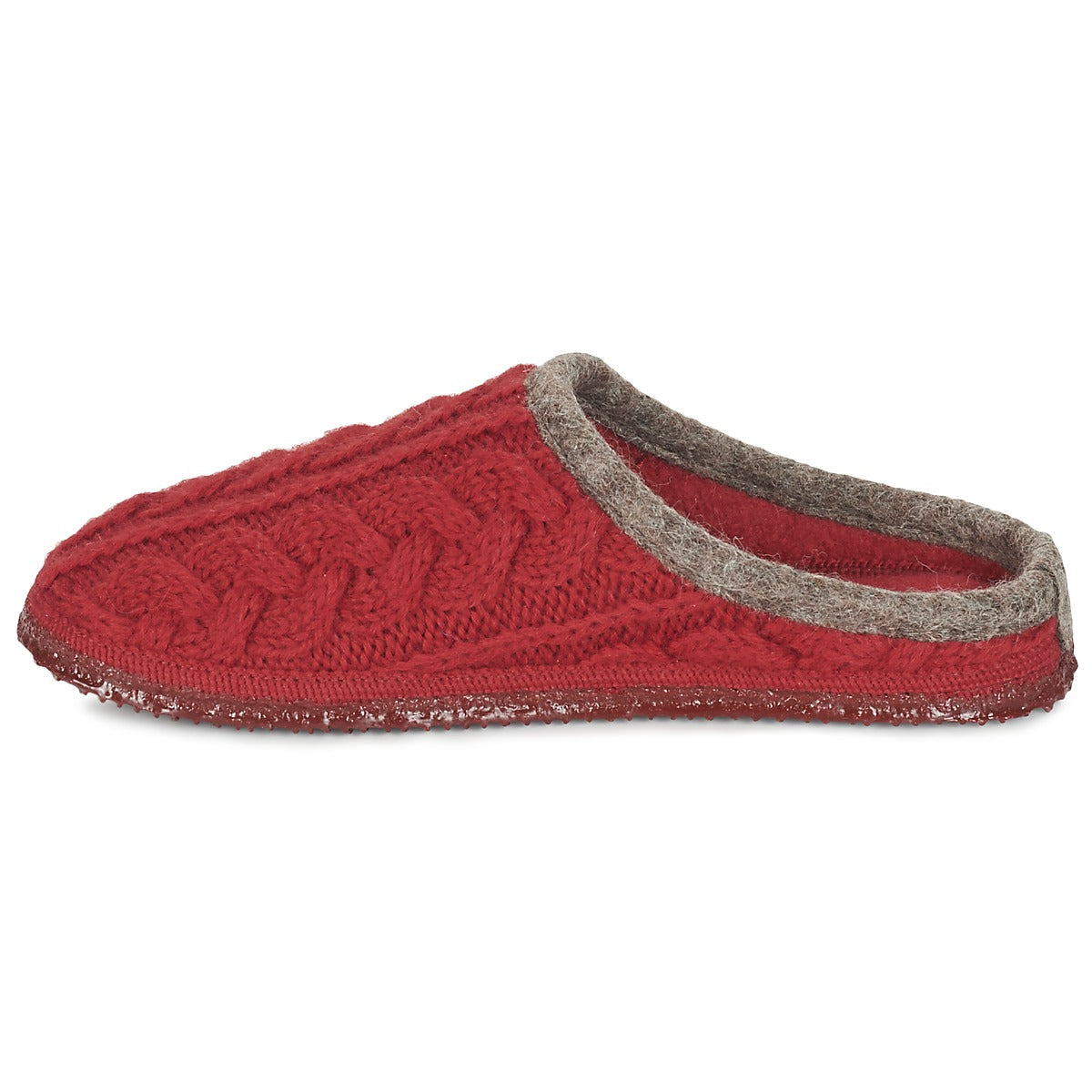 Pantofole Uomo Giesswein NEUDAU Rosso