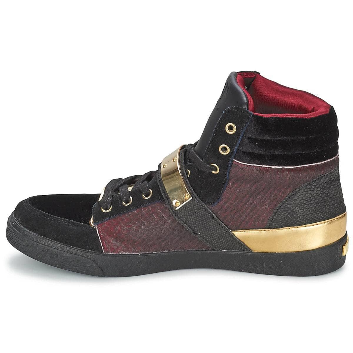 Sneakers alte Donna SuperTrash GOLDY Rosso