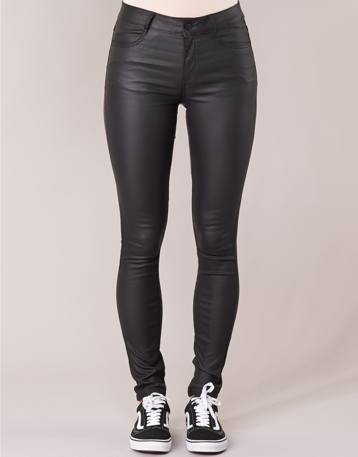 Jeans Slim Donna Vila VICOMMIT Nero