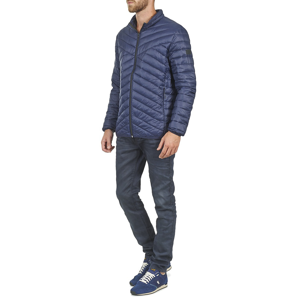 Piumino Uomo Jack & Jones CALL CORE Blu
