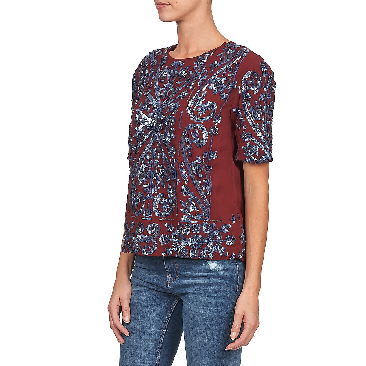 Camicetta Donna Antik Batik NIAOULI Rosso