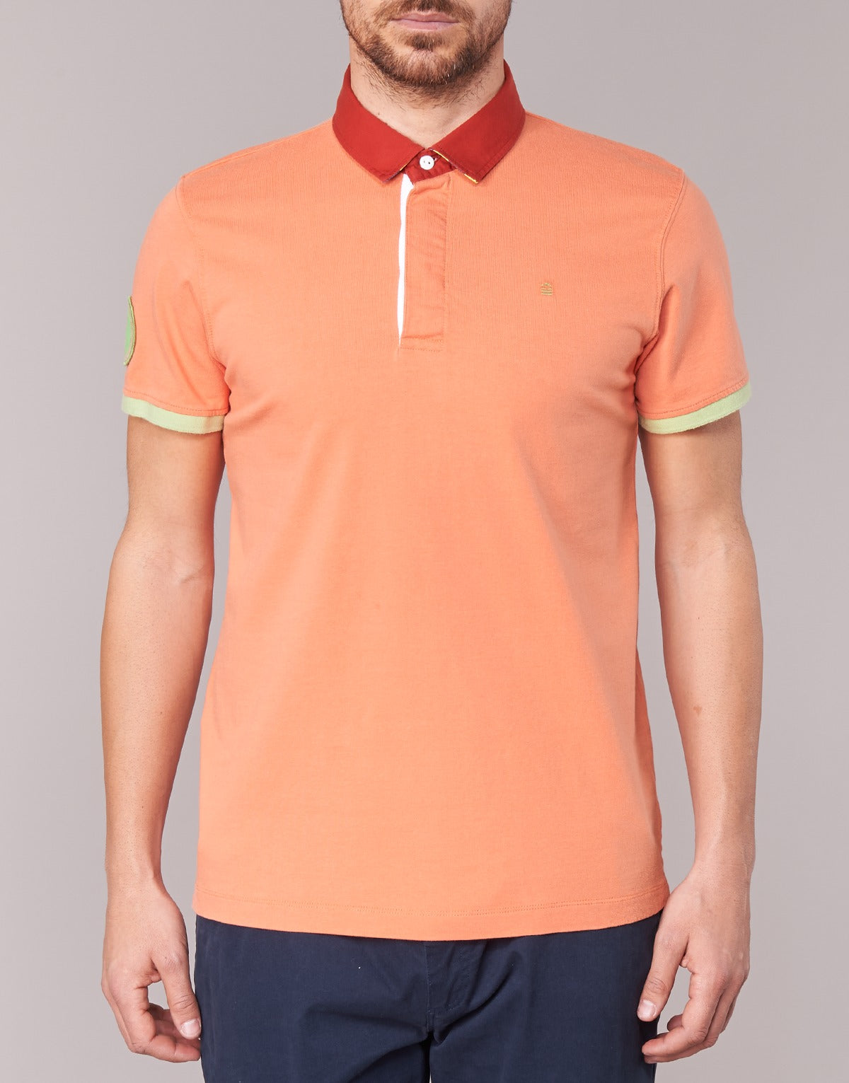 Polo Uomo Serge Blanco PRC1256 Arancio