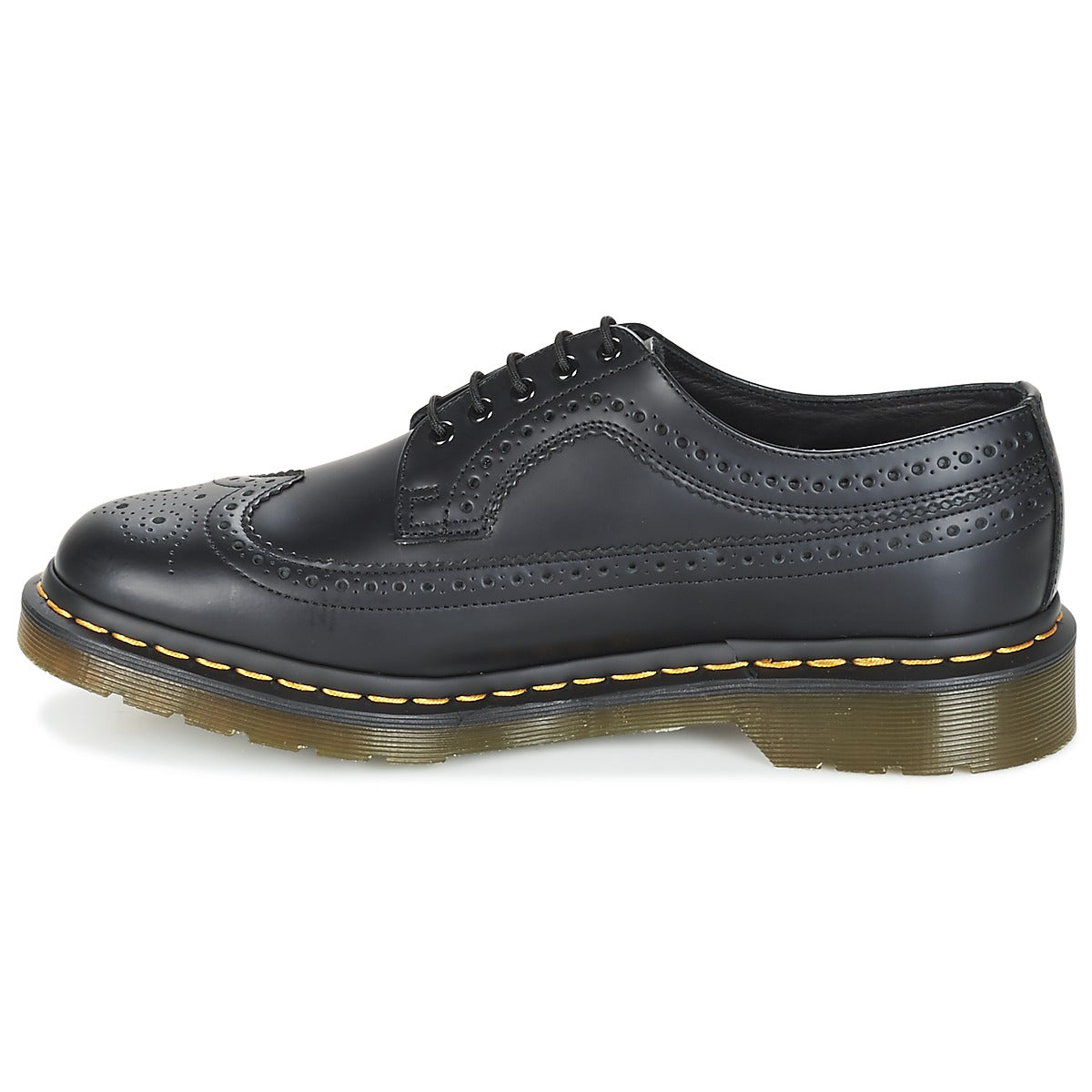 Scarpe Uomo Dr. Martens 3989 BROGUE BLACK SMOOTH Nero