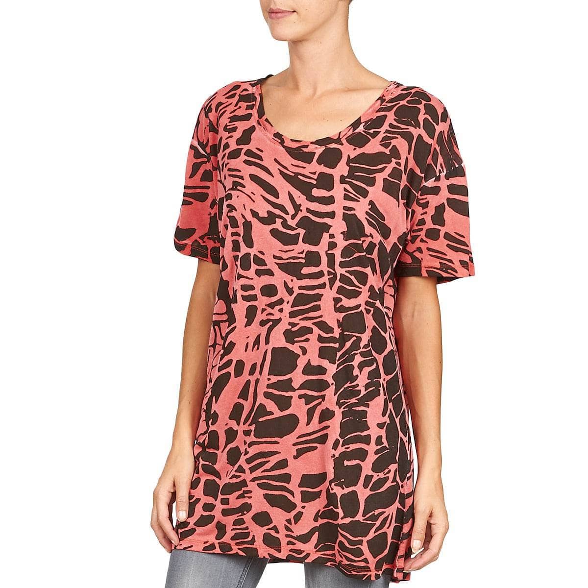 T-shirt Donna Religion HAWK Rosso