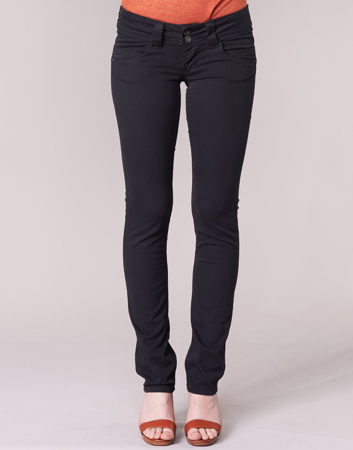 Pantalone Donna Pepe jeans VENUS Nero