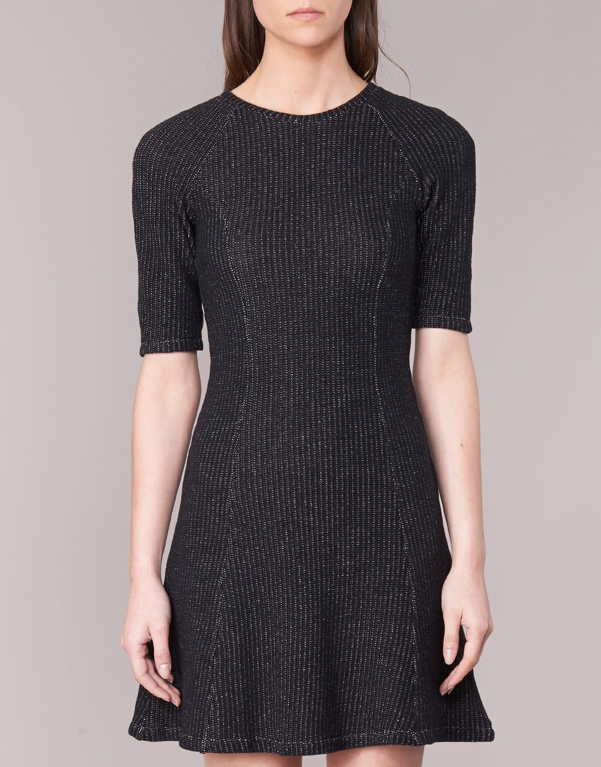 Abito corto Donna Loreak Mendian ZENIT Nero