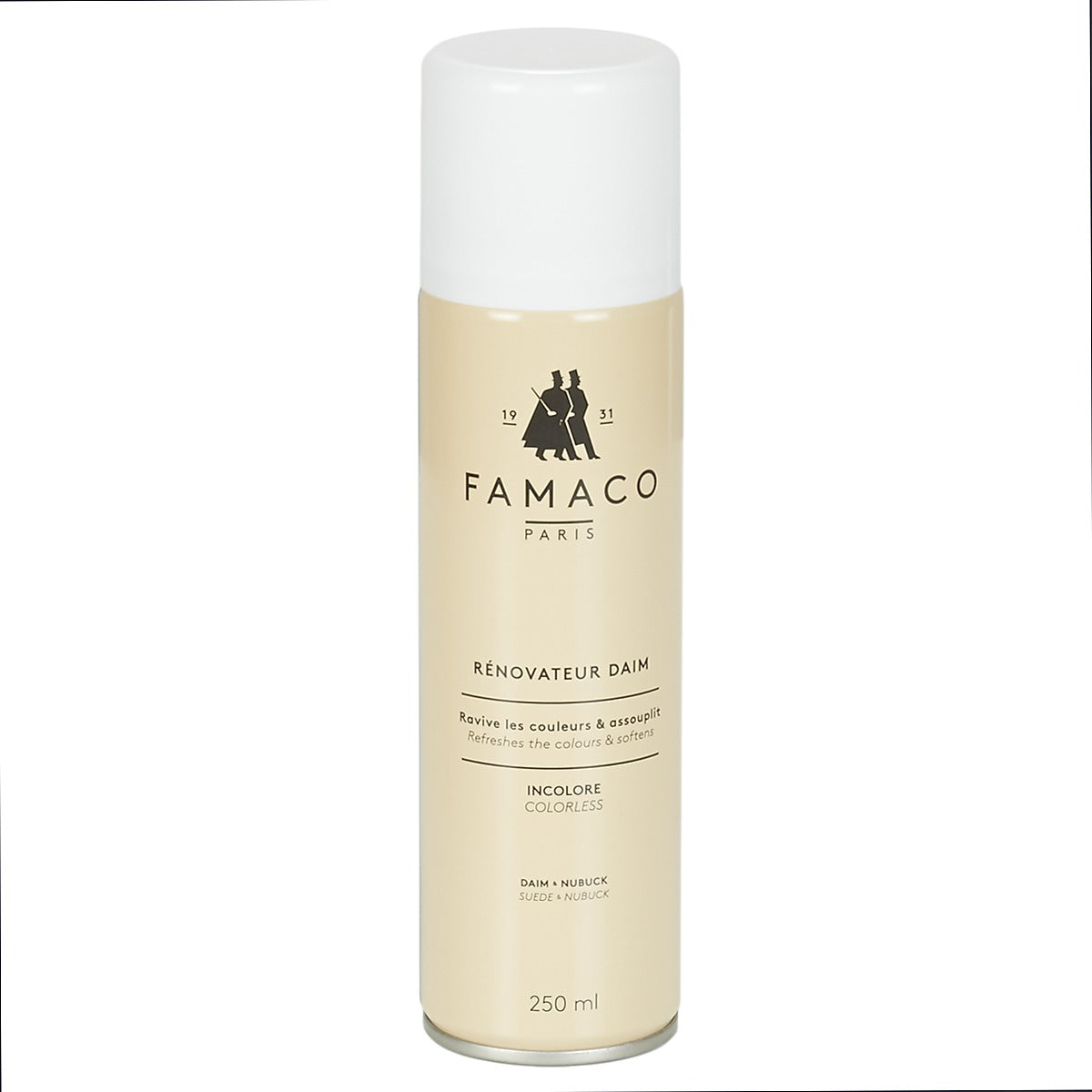 Accessori scarpe Uomo Famaco Aérosol ’Rénovateur Daim’ incolore 250 ml Bianco