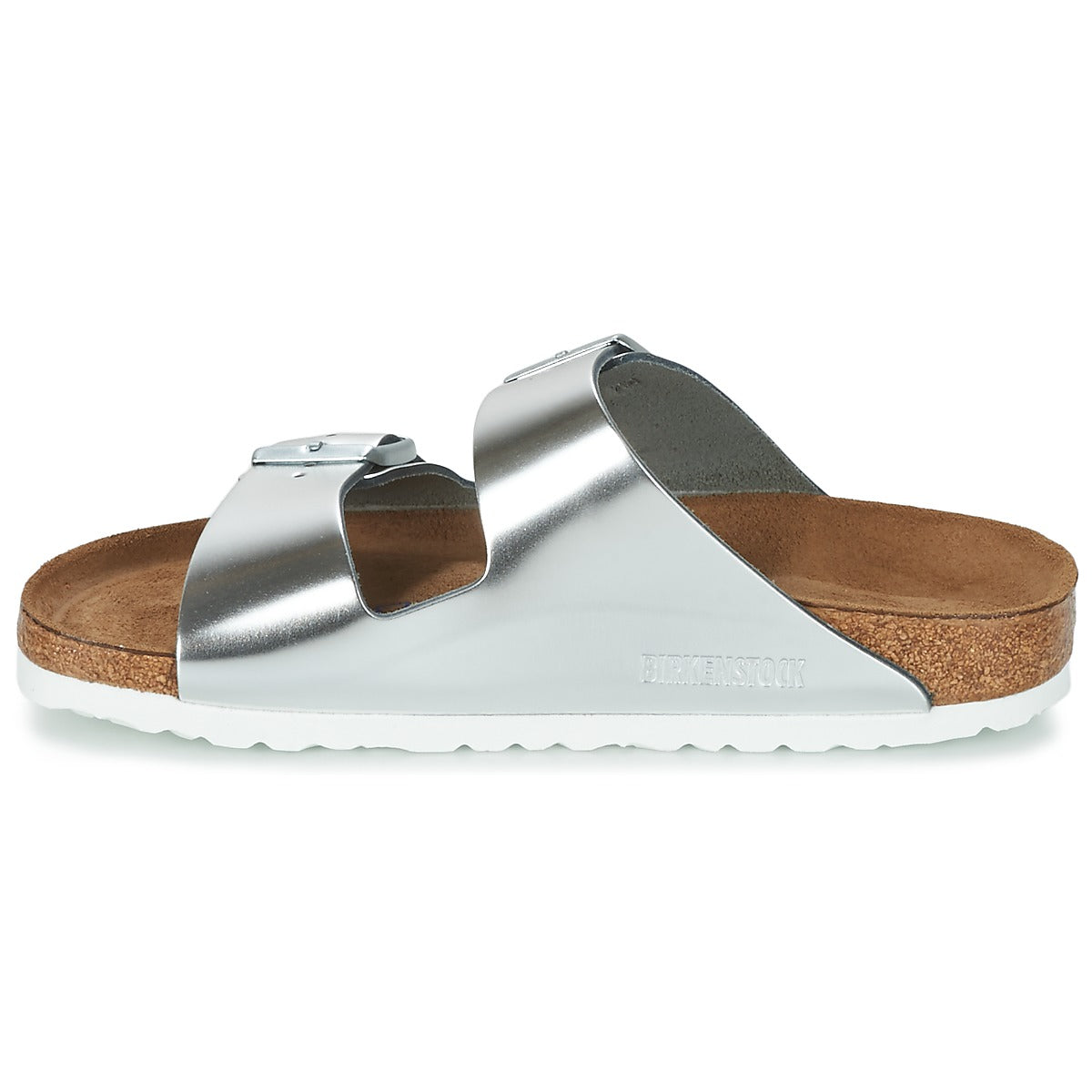Scarpe Donna BIRKENSTOCK Arizona Soft Footbed Argento