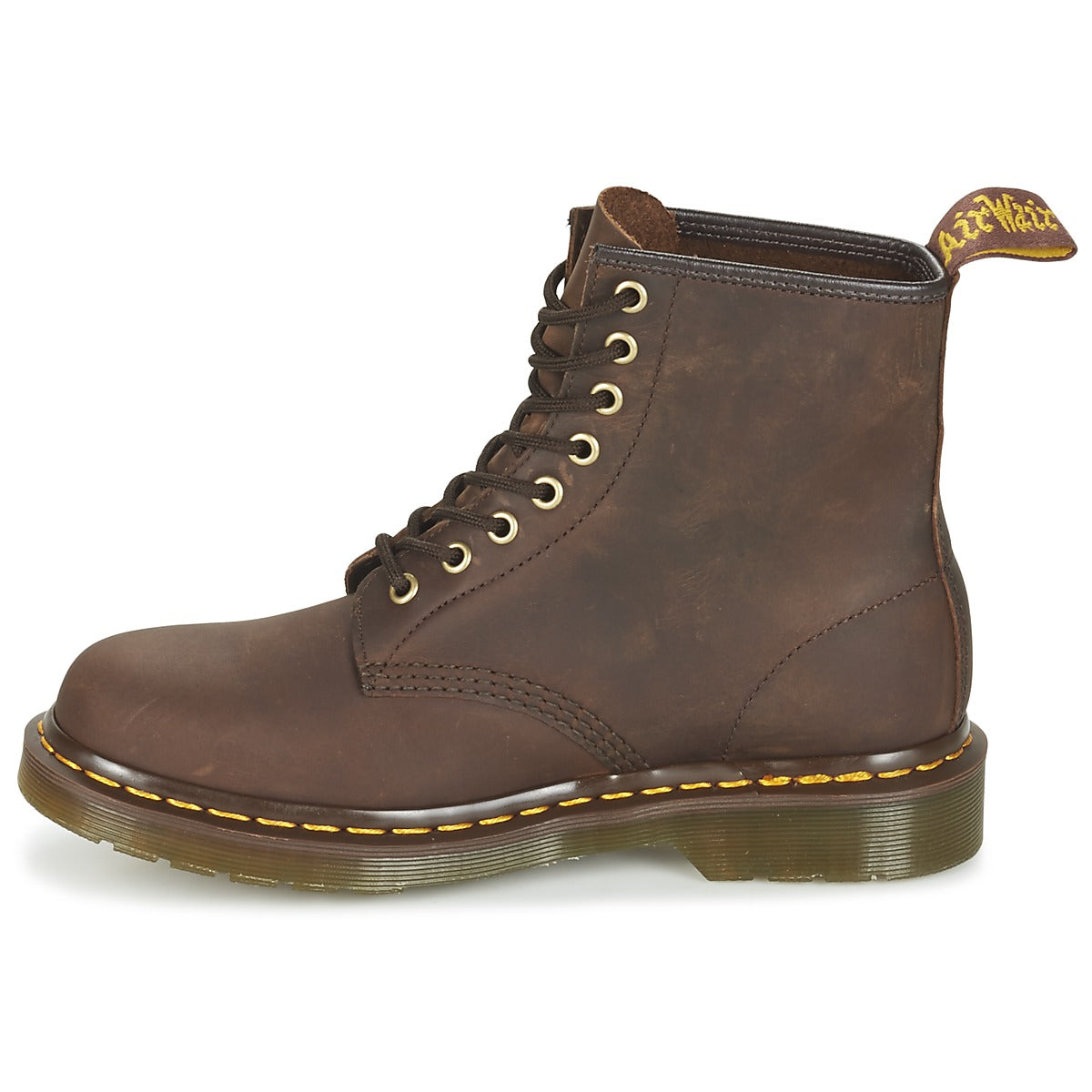 Stivaletti Uomo Dr. Martens 1460 GAUCHO CRAZY HORSE Marrone