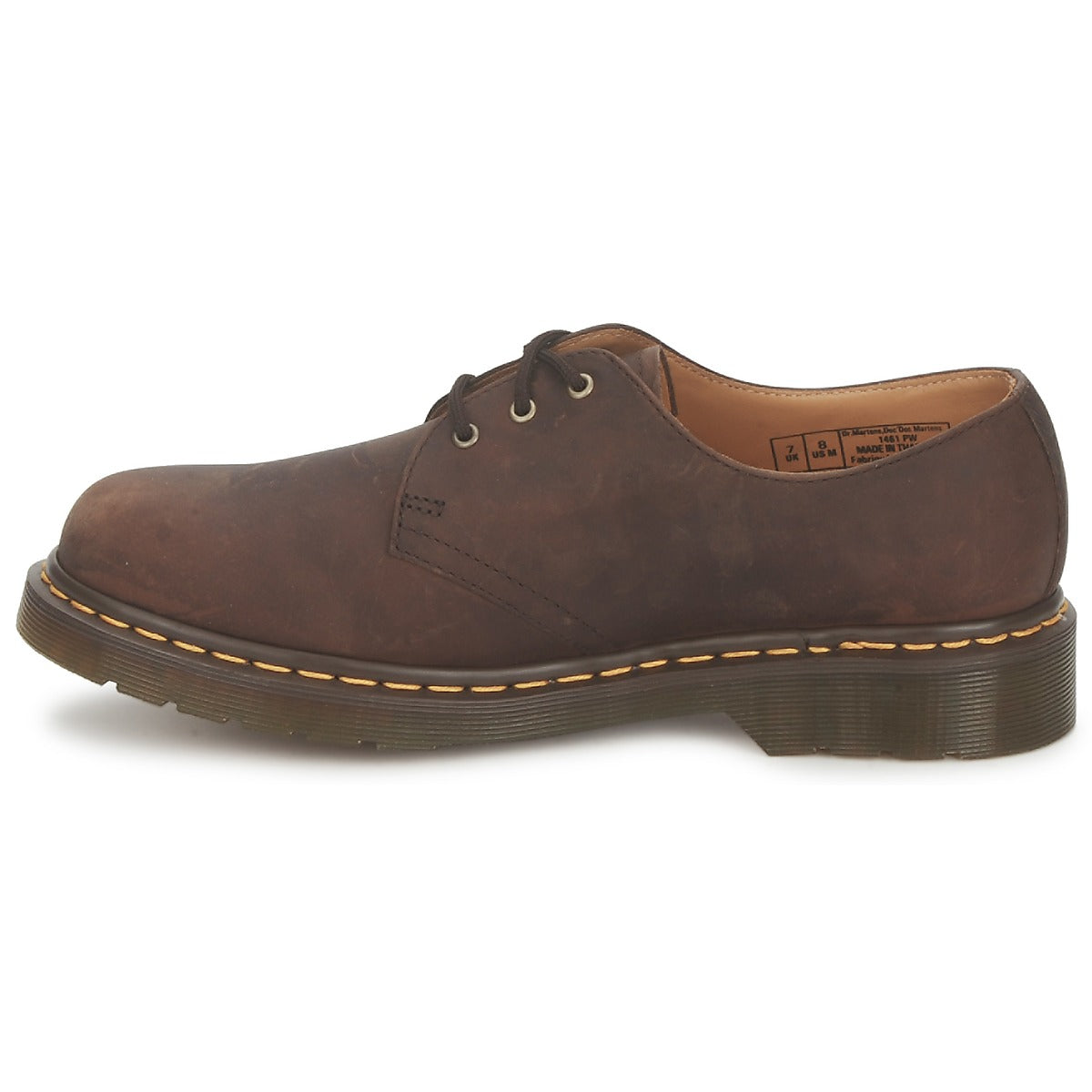 Scarpe Uomo Dr. Martens 1461 DARK BROWN CRAZY HORSE Marrone