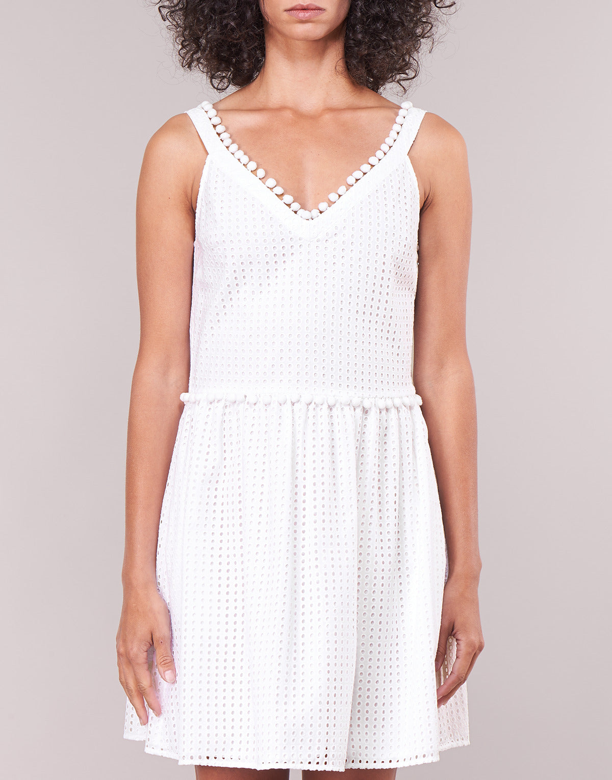 Abito corto Donna Love Moschino WVF3880 Bianco