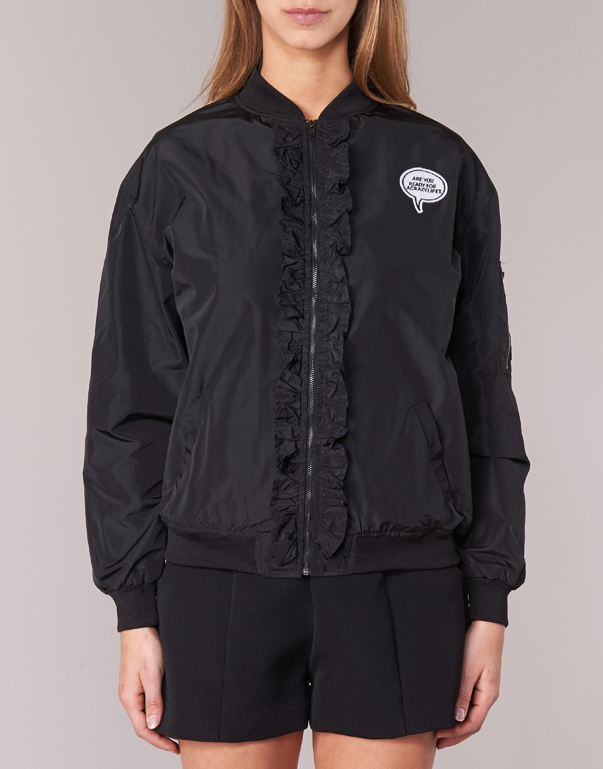 Giubbotto Donna Molly Bracken RESTIFO Nero