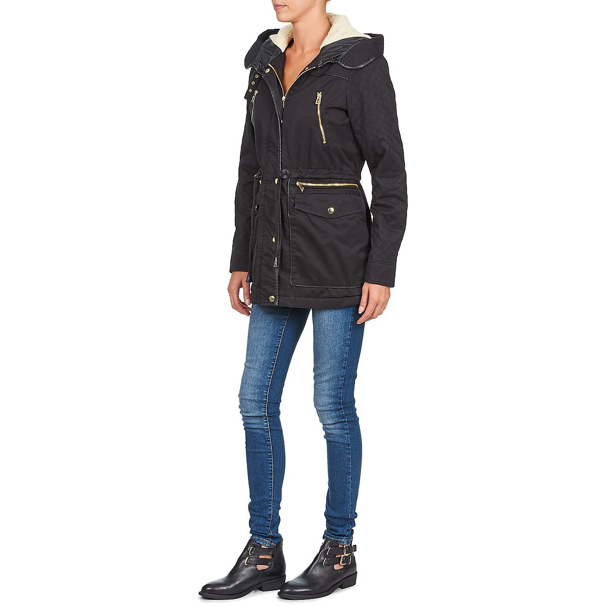 Parka Donna Vero Moda GRADING PARKA Nero