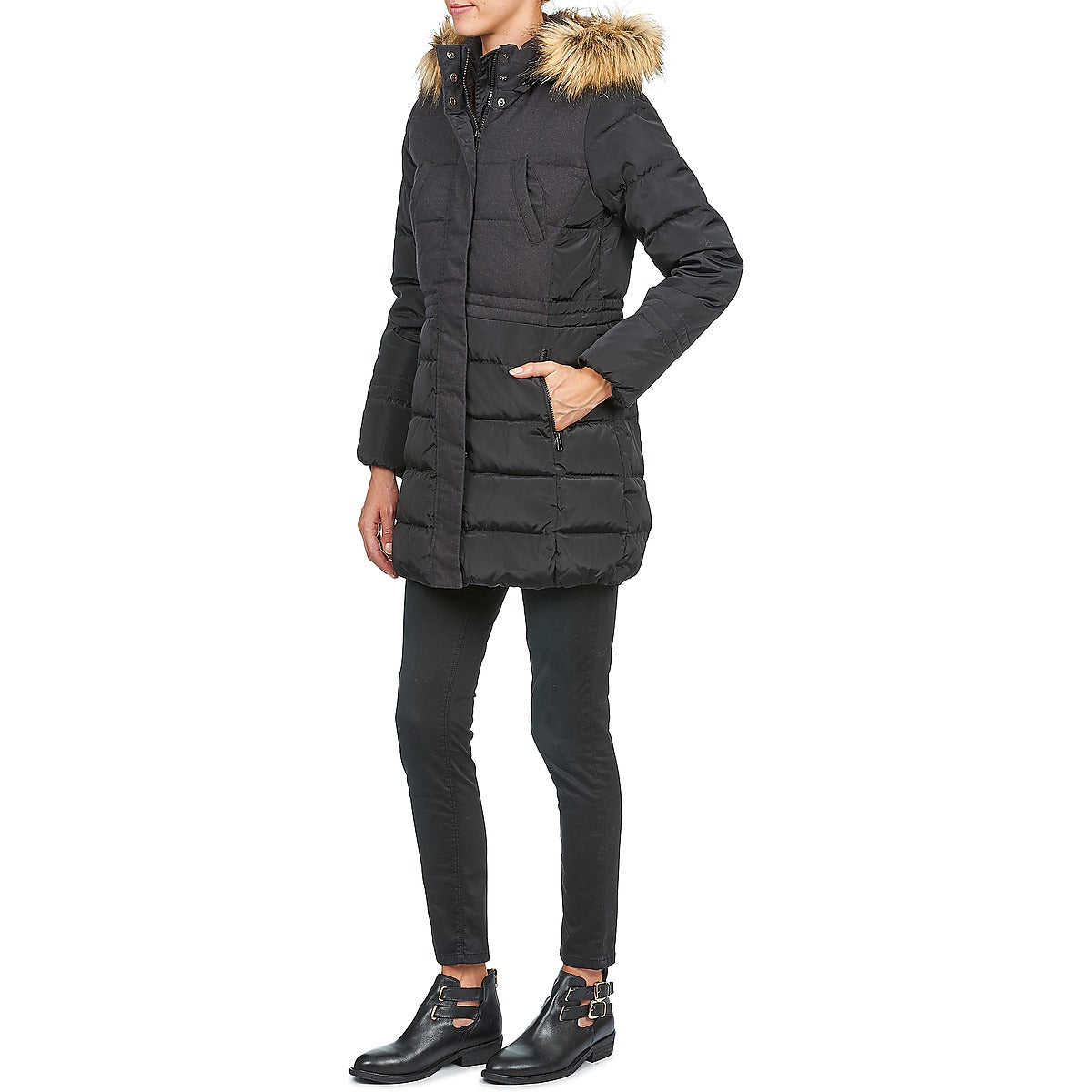 Piumino Donna Naf Naf BEY Nero