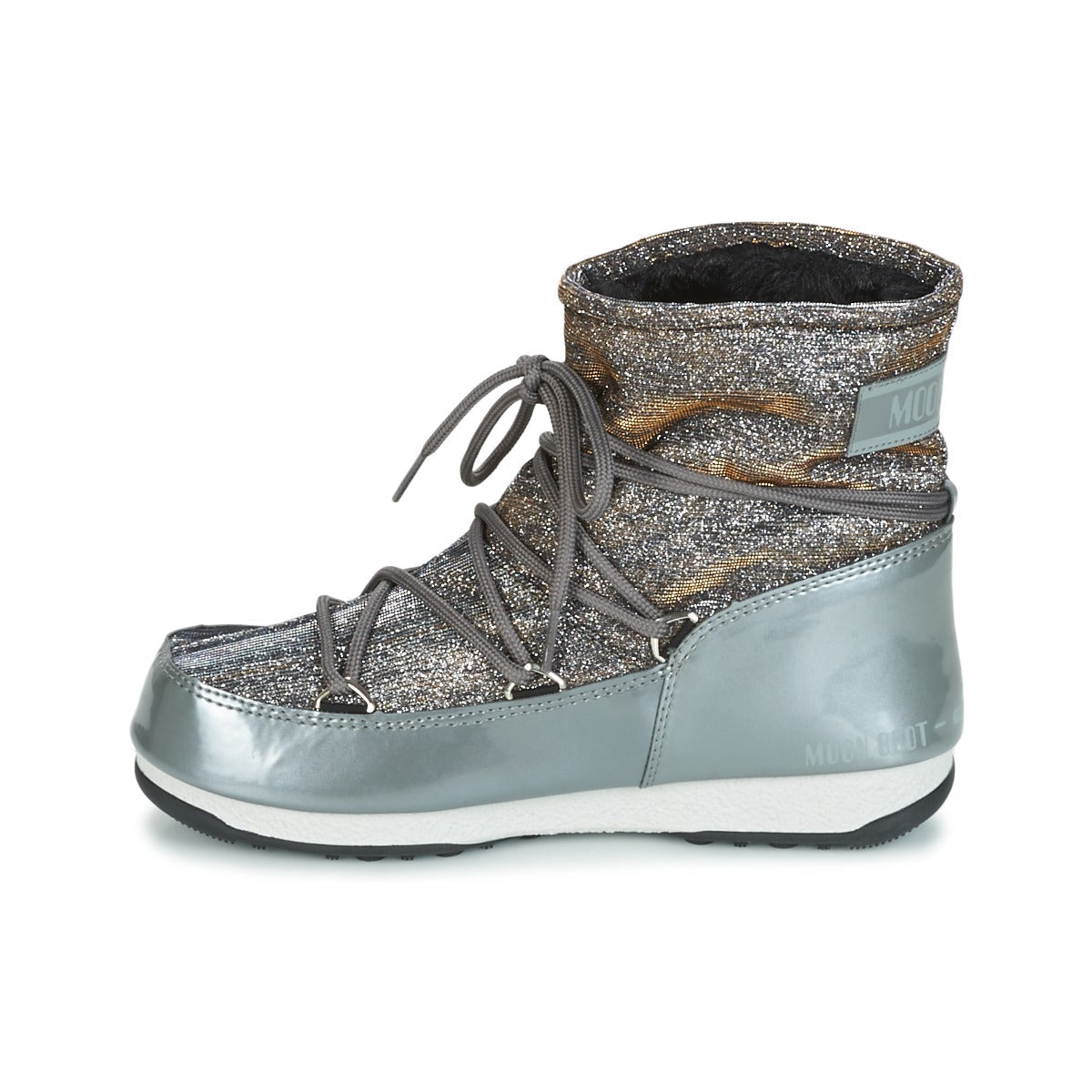 Scarpe da neve Donna Moon Boot MOON BOOT LOW LUREX Grigio