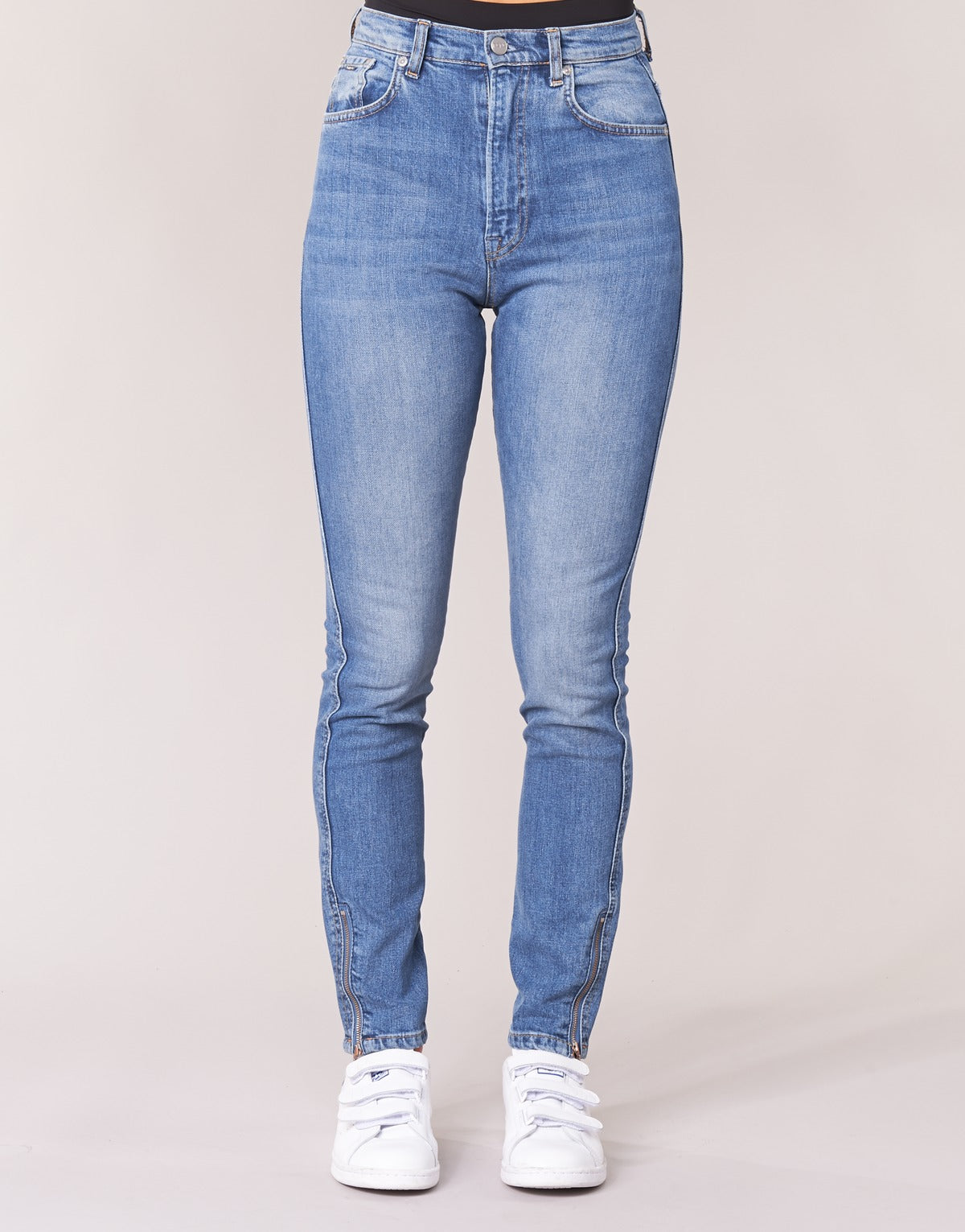 Jeans Slim Donna Pepe jeans GLADIS Blu