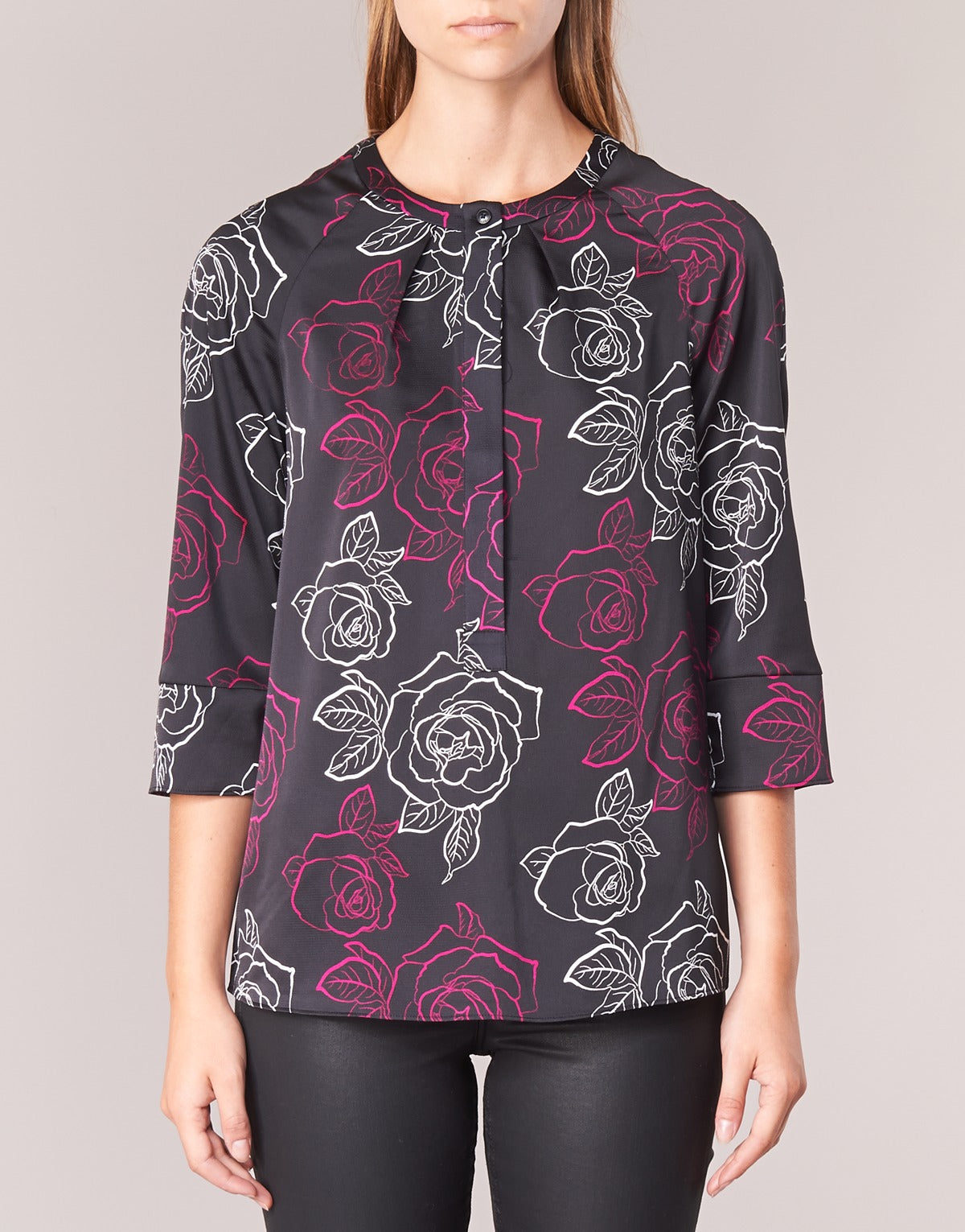 Camicetta Donna Armani jeans DRENIZ Nero