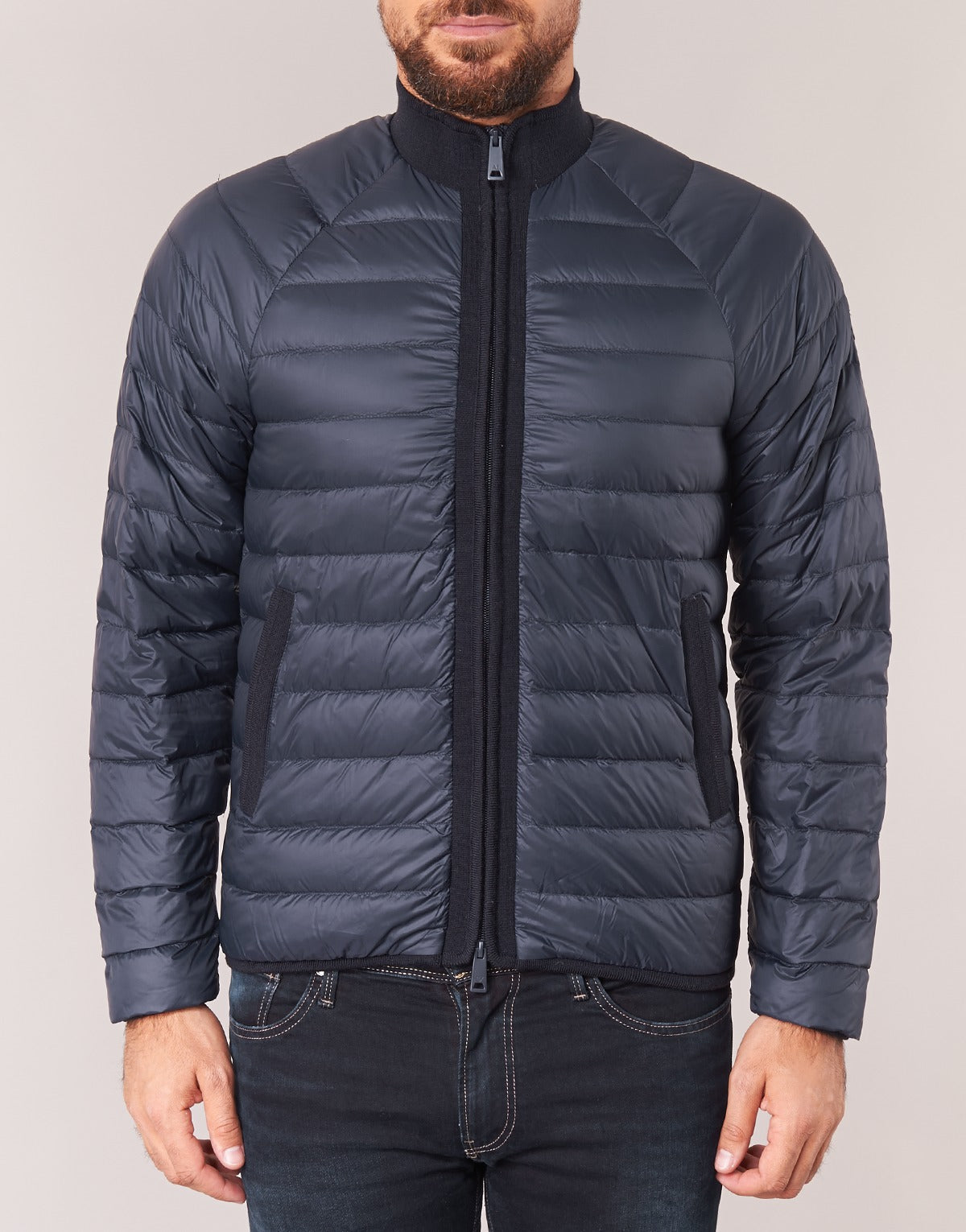 Piumino Uomo Armani jeans JILLU Blu