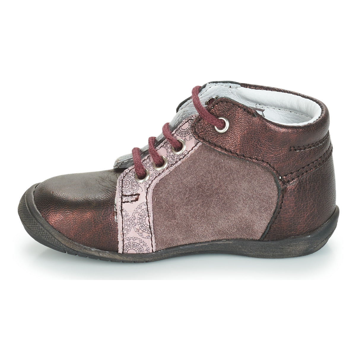 Stivaletti bambini ragazza GBB RESTITUDE Marrone