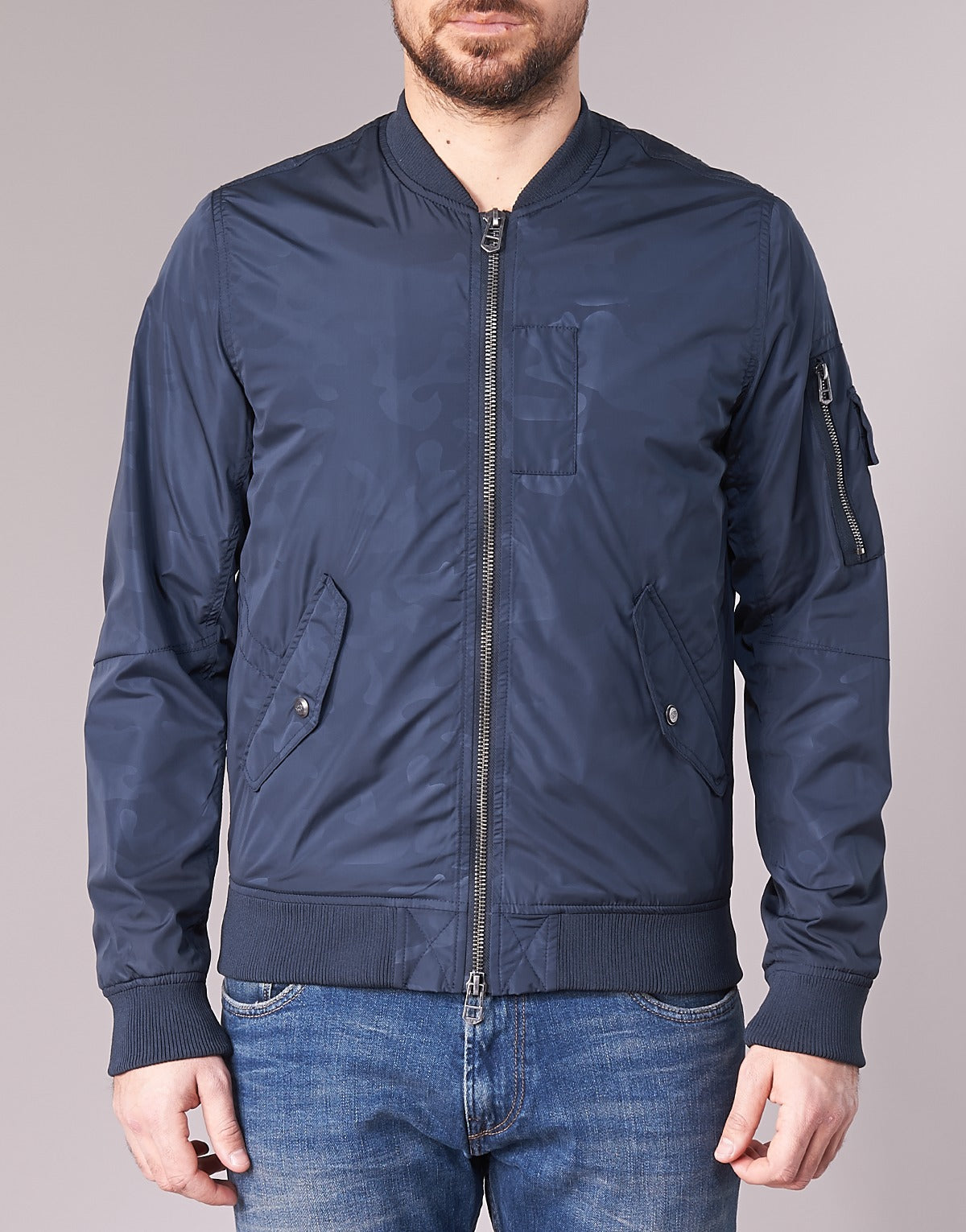 Giubbotto Uomo Teddy Smith BAILEY Blu